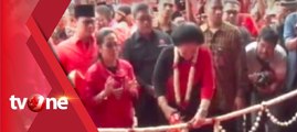 Megawati dan Pengurus DPP PDIP Datangi DPC PDIP Jawa Timur