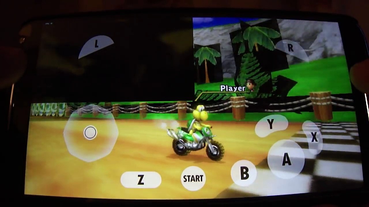 Mario Kart Wii running Moto X Style/Pure Edition Dolphin Emulator Android