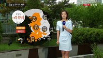 [날씨] 낮 무더위 계속...밤 늦게 중북부 장맛비 / YTN