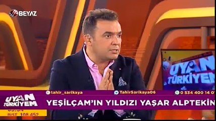 Eski manken canlı yayında sunucuya sinirlendi