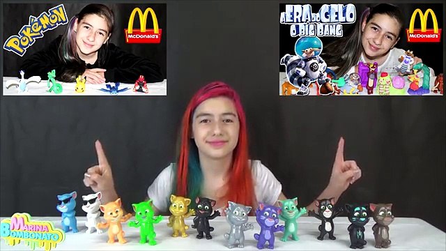 Talking Tom Mcdonalds - Tom Falante Mclanche Feliz - Cajita - Happy Meal - Agosto 2016 -