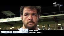 Bourgoin / Provence Rugby : la réaction de Jesus Moreno Rodriguez