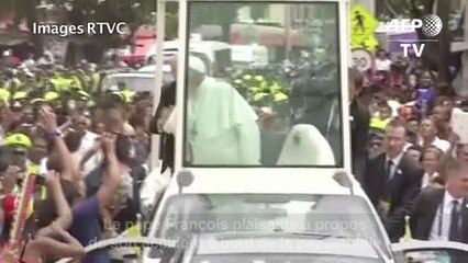 Le pape François plaisante à propos de son accident