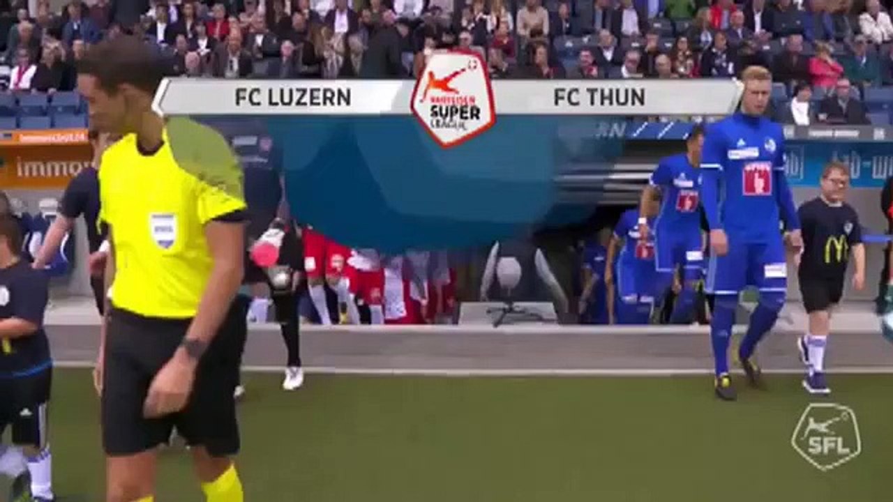 Luzern 0:1 Thun (Swiss Super League 10.  September 2017)