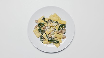 Beans and Greens Rigatoni