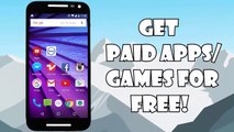 How To Get Paid Apps/Games For Free On Android | No Root (2017)