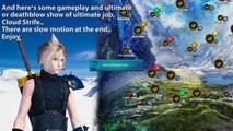 Mobius Final Fantasy - Ultimate Job Cloud Strife (FFVII) Review and Gameplay