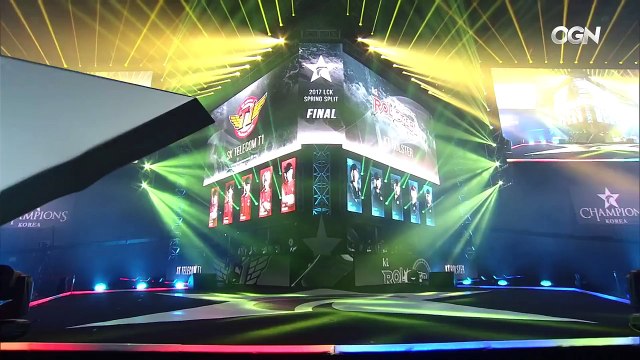 KT vs SKT Game 1 | Grand Finals S7 LCK Spring 2017 | KT Rolster vs SK Telecom T1 G1