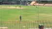 Akshay Karnewar ambidextrous Indian bowler bowling against Australia
