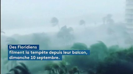 En Floride, l'ouragan Irma filmé par des habitants