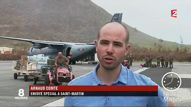 Ouragan Irma : les secours passent à la vitesse supérieure à Saint-Martin
