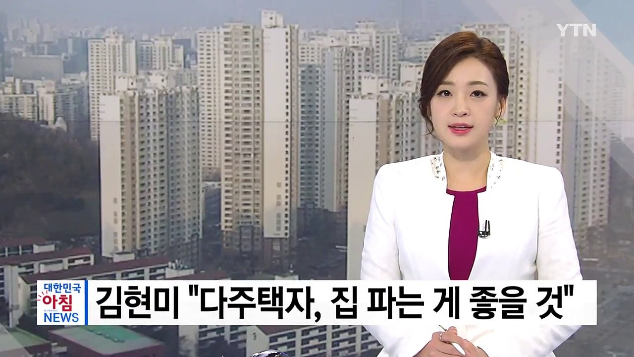 김현미 장관 "다주택자, 집 파는 게 좋을 것" / YTN