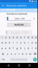 Matrículas Españolas - Aplicación para Android