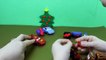 Des voitures Noël foudre ouvrir pâte à modeler sortie Disney pixar mcqueen mater guido luigi presen