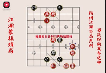 一个庙会上见到的象棋残局，50元一盘，有人说太少，能不能多加点，真病的不轻