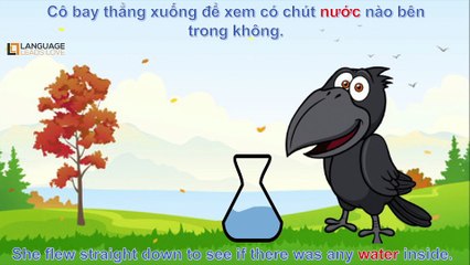[Story Kids 4] The Thirsty Crow - Learning English for Kids - Language Leads Love | Cartoon Kids