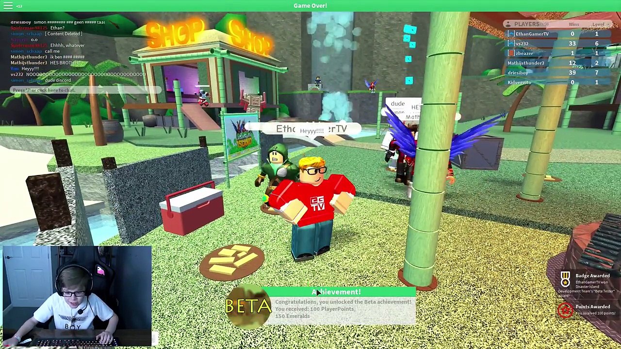 It S Disaster Island Roblox Video Dailymotion - roblox erik cassel& 39