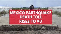 Mexico earthquake death toll rises to 90 as devastation revealed