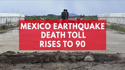Mexico earthquake death toll rises to 90 as devastation revealed