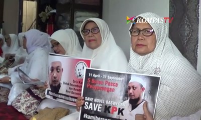 5 Bulan Berlalu, Keluarga Harap Kasus Novel Segera Tuntas