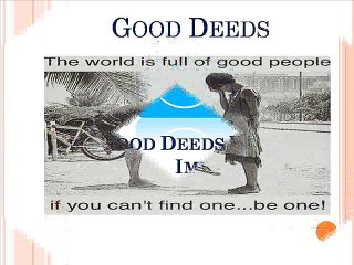 Good Deeds With Big Impact - www.moregooddeeds.org