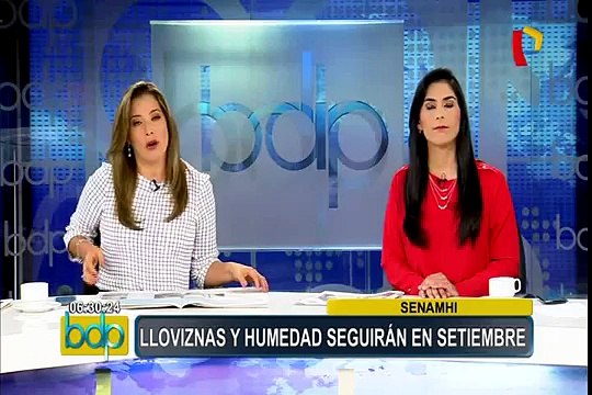 Intensa llovizna sorprendió a limeños esta mañana