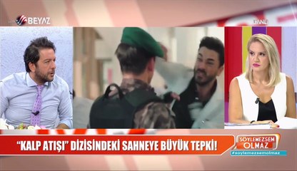 ''Kalp Atışı'' dizisindeki sahneye tepki yağıyor!