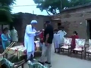 Lt. Col Aamir (R) meeting Saluting His Drill Instructor During PMA Training in 1967