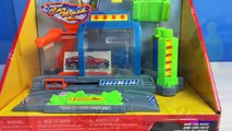 FAST LANE MINI CAR WASH PLAYSET & DISNEY CARS HOTWHEELS MATCHBOX COLOR CHANGERS MOTOR MAX- UNBOXING