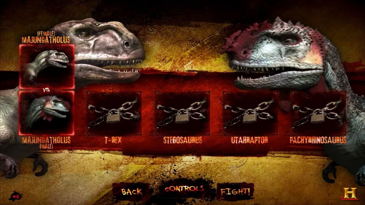 Jurassic Fight Club - Majungatholus Gameplay