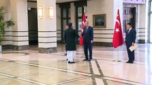 Pakistan Büyükelçisi Qazi, Cumhurbaşkanı Erdoğan'a Güven Mektubunu Takdim Etti