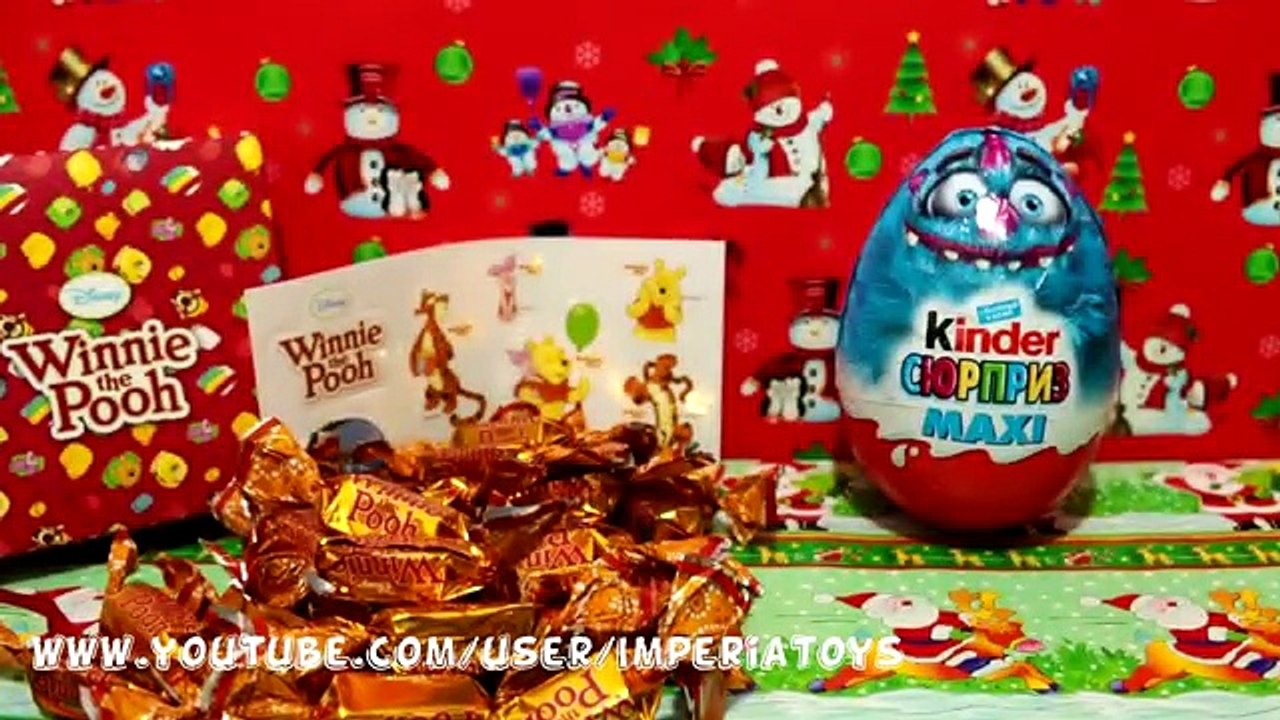 Boîte de Bonbons Jeu caca autocollants le le le le la Winnie surprise disney kinder surprise maxi hd