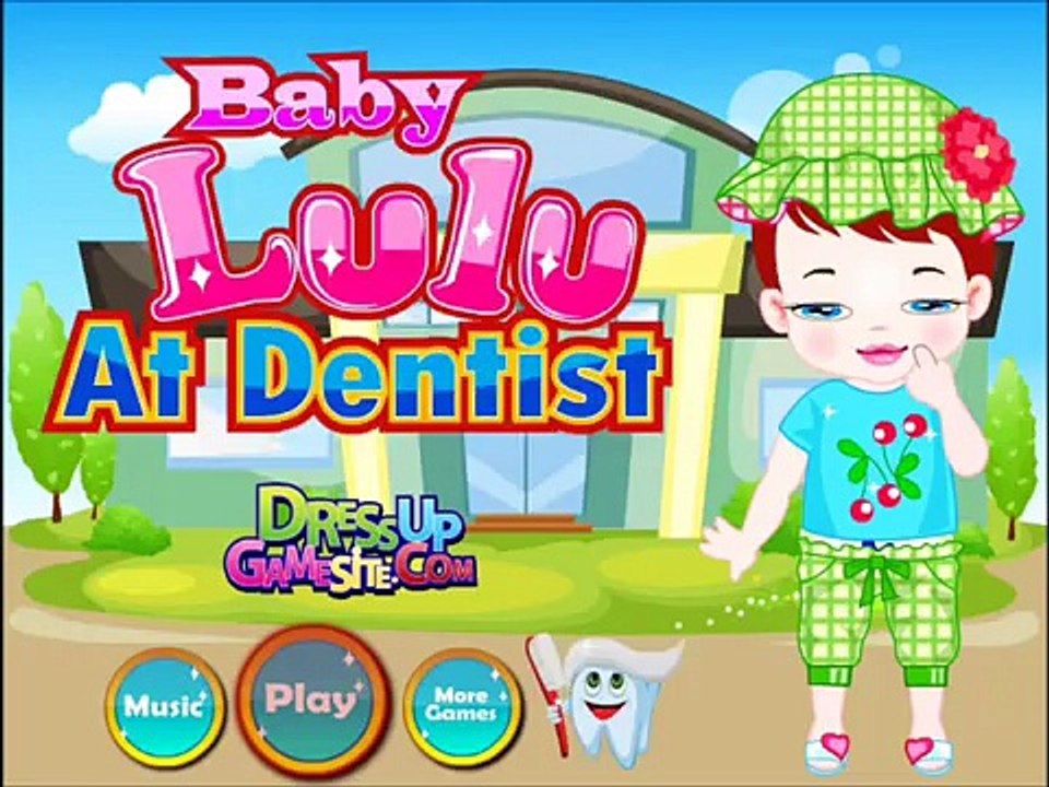 À bébé dentiste pour des jeux petit Lulu gameplay kids-dental care-baby