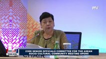 23rd Senior Officials Committee for the ASEAN Socio Cultural Community Meeting opens