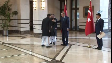 Cumhurbaşkanı Erdoğan, Pakistan Büyükelçisi Qazi’yi Kabul Etti