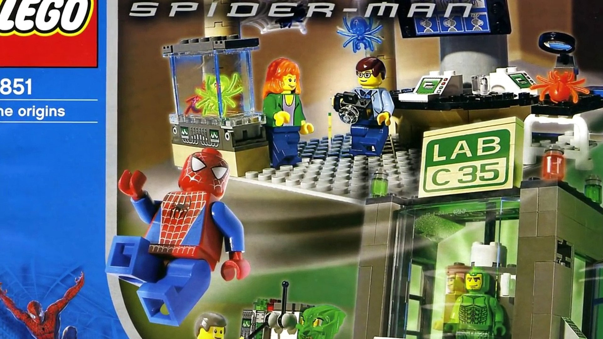 old lego spiderman sets