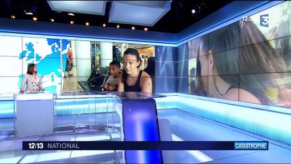 Ouragan Irma : une mère de famille tente de fuir à tout prix