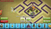 Clash Of Clans - Town Hall 7 ( Th7 ) War Base | Anti Everything New Update 2017