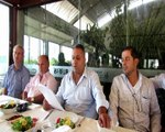 Mudanya Meyve Üreticileri Birliği Başkanı Fazlı Aydoğan basın açıklaması