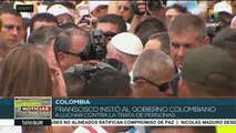 Papa Francisco afirma que millones han perdido dignidad y derechos