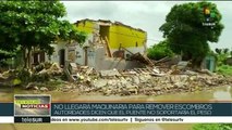 México: Unión Hidalgo incomunicado tras sismo; habitantes claman ayuda