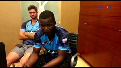 ڈیرن سیمی اور بین کٹنگ کی میڈیا سے گفتگو