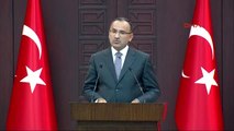 Hükümet Sözcüsü Bekir Bozdağ Bakanlar Kurulu Sonrası Açıklama Yaptı