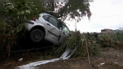 "Land unter" nach Unwettern in Livorno