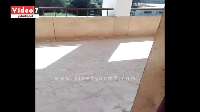 مدرسة فريد أبوحديد الإعدادية بعبود بدون مقاعد قبل أيام من بدء الدراسة