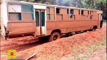 Brazil Extreme Trucks and Bus - Amazing Bus Driving Skills - Offroad Extreme Bus