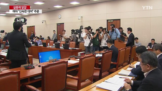 농림부 '살충제 달걀' 국회 보고...정치권 대처 미흡 / YTN