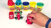 Disney Pixar Cars Play Doh Lightning Mcqueen Learn Colors With Disney Cars And Playdoh