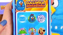 Galinha Pintadinha de Pelúcia com Músicas Infantil Brincando Brinquedos Toys Juguetes