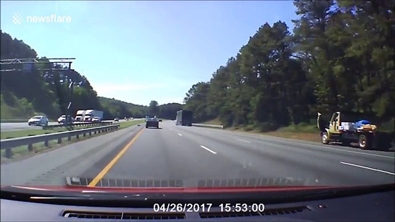 Une roue provoque un accident